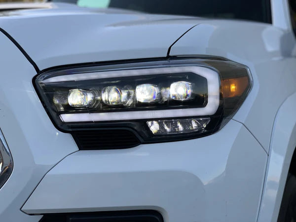 Alpharex 2016-23 NOVA-Series LED Projector Headlights Alpha-Black