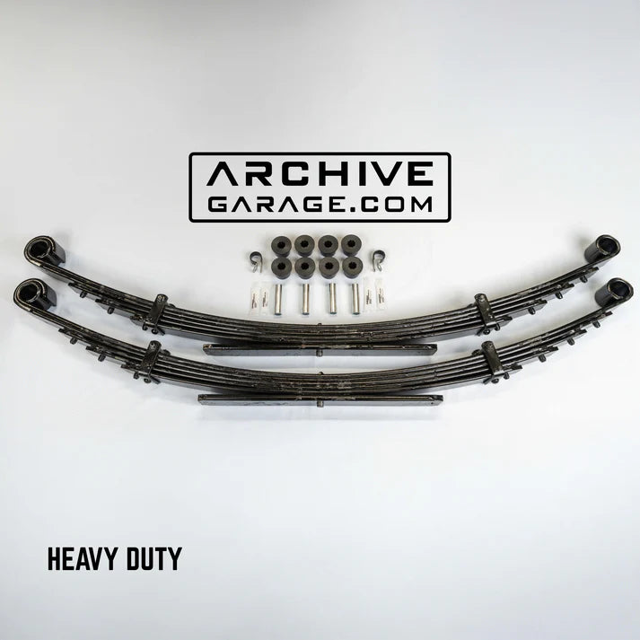 Archive Garage Tacoma 2005-2023 Explorer Series Medium Duty Lift Leaf Springs (PAIR)