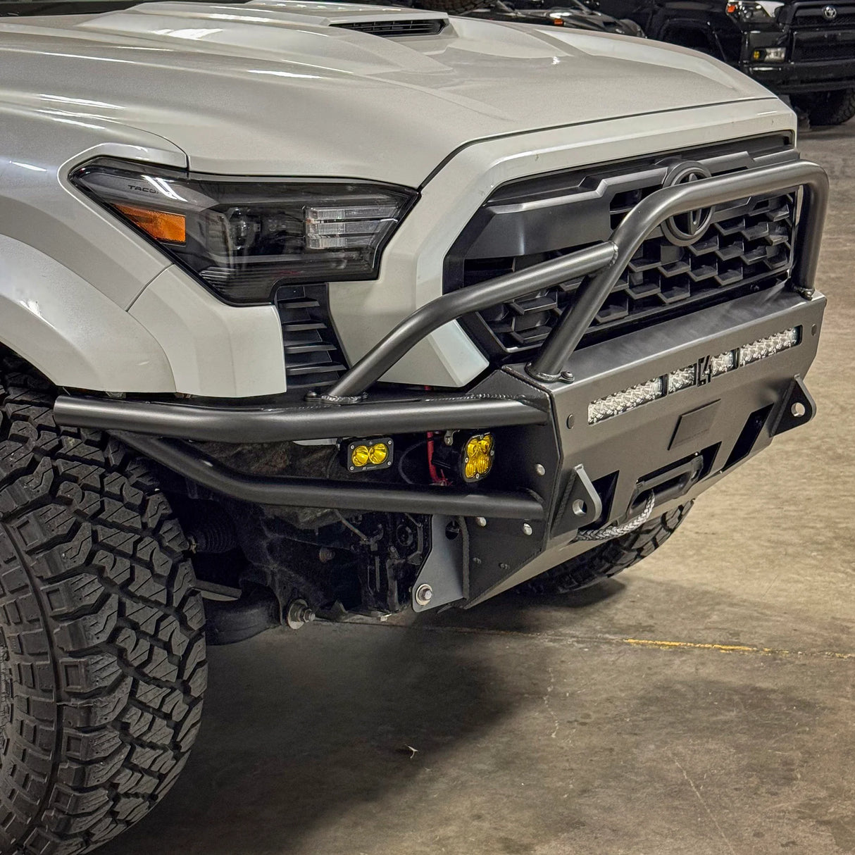 4th Gen Tacoma c4 Hybrid bumper with Full bull bar