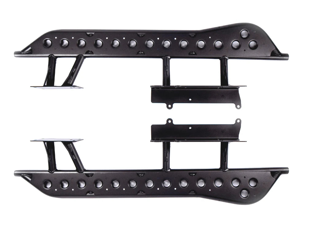 Cali Raised 0 Degree Step Edition Rock Sliders for 2003-2009 Toyota 4Runner