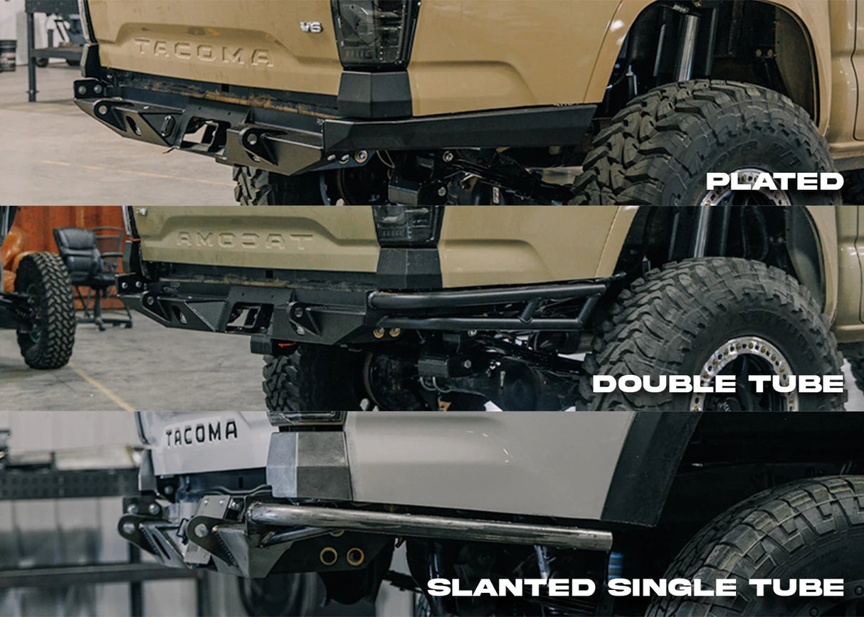 C4 Fabrication 2016-2023 Tacoma Rock Runner Rear High Clearance Rear Bumper