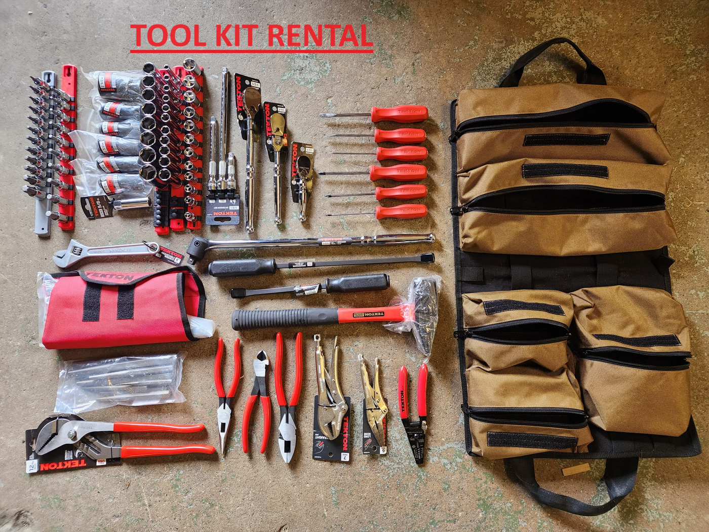 Toyota OffRoad Complete Tool Kit-Rental