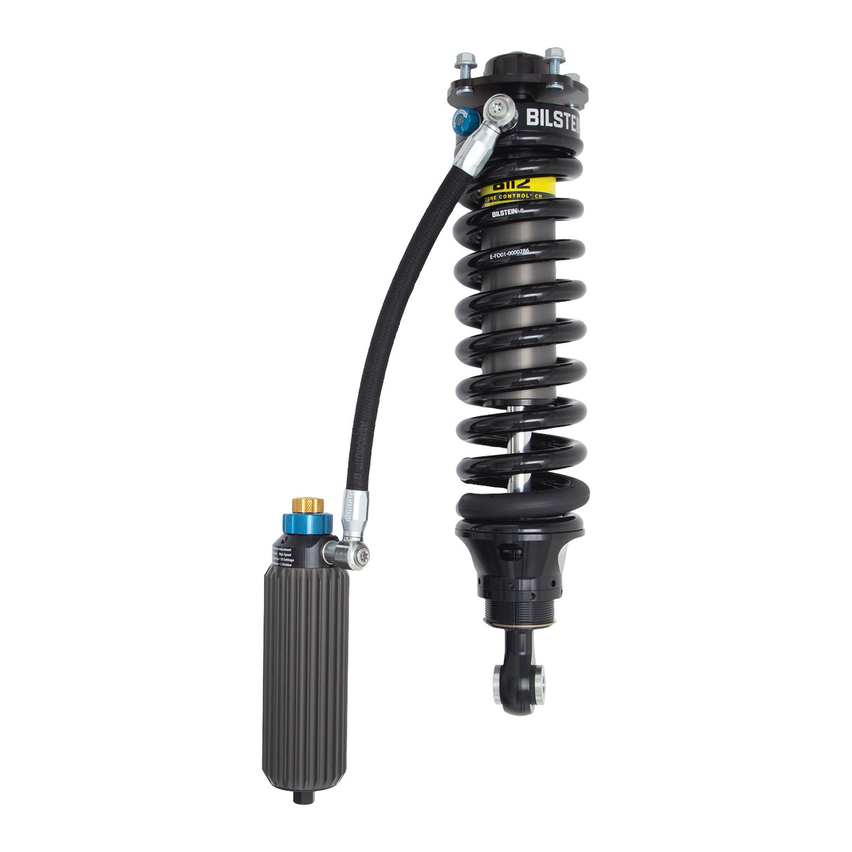 Bilstein shock absorber on a white background