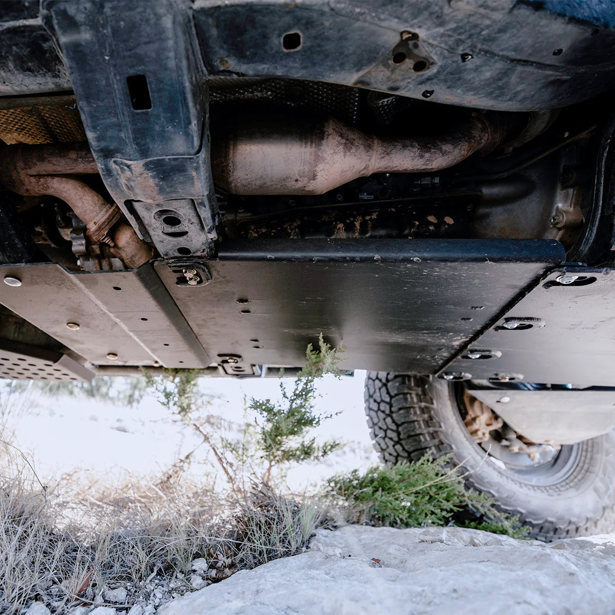 Cali Raised Transmission Skid Plate for 5th Gen Toyota 4Runner | FJ Cruiser