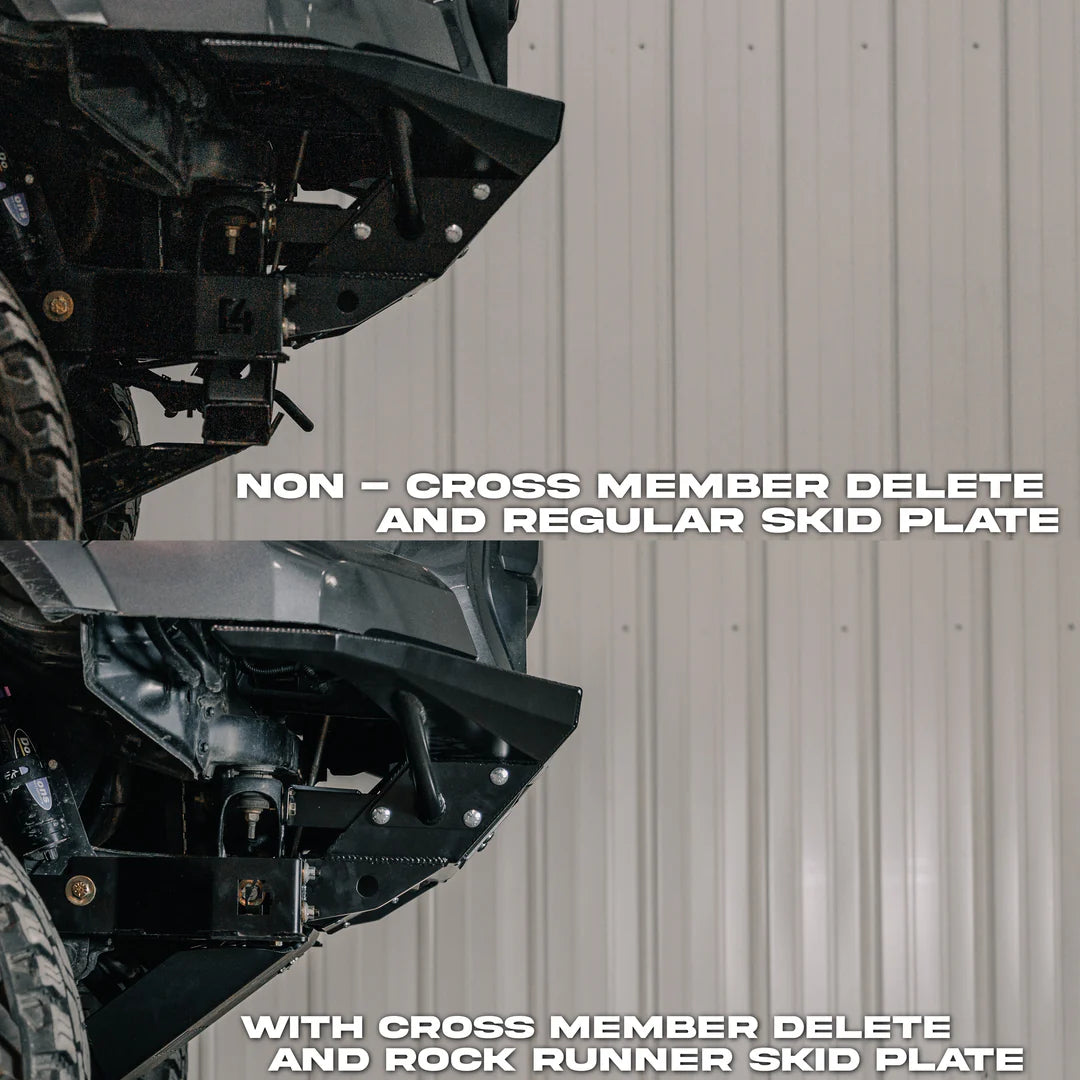 C4 Fabrication 2016-2023 Tacoma Front Skid & Crossmember Delete