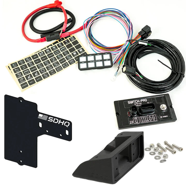 SDHQ Off Road '16-23 Toyota Tacoma Built Complete Switch Pros SP-9100 Mounting Kit