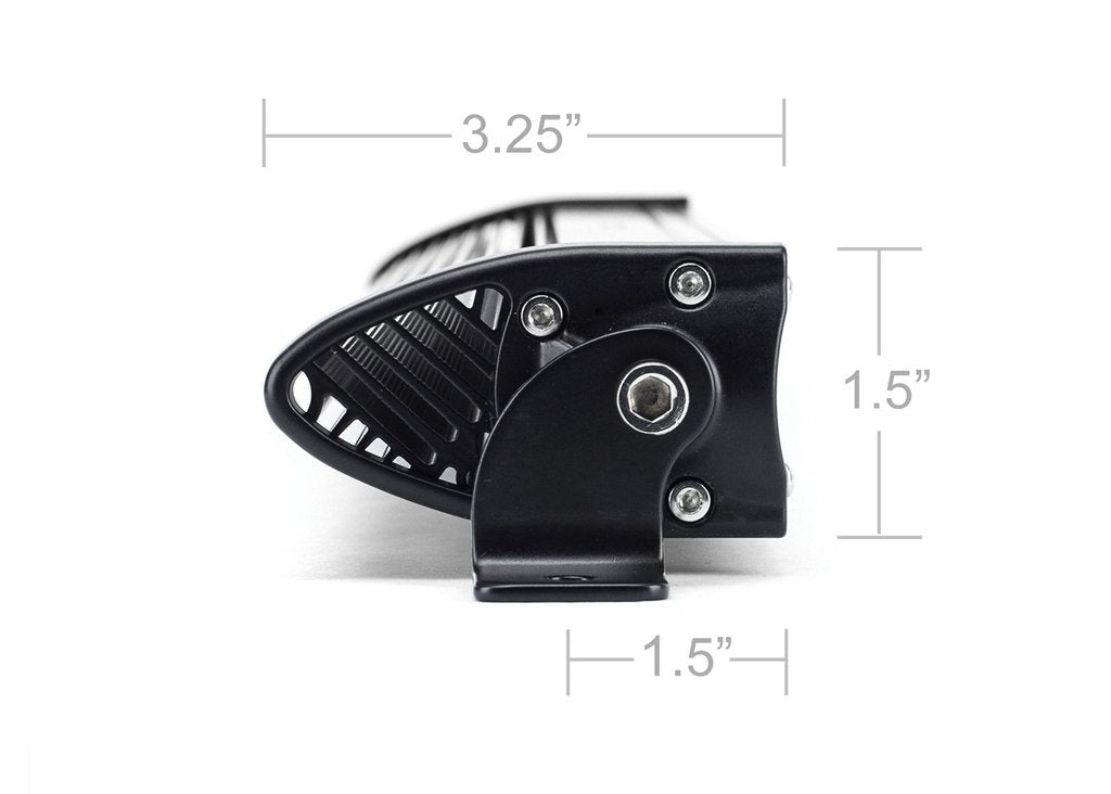 32" Slim Single Row Bar (AMBER) - Cali Raised LED