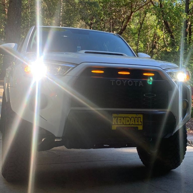 Cali Raised 2014+ Toyota 4Runner Grille Raptor LED Light kit