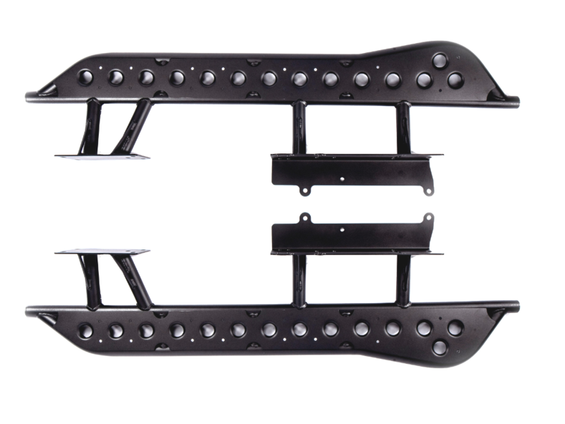 Cali Raised 2010+ 4runner 0 Degree Step Rock Sliders