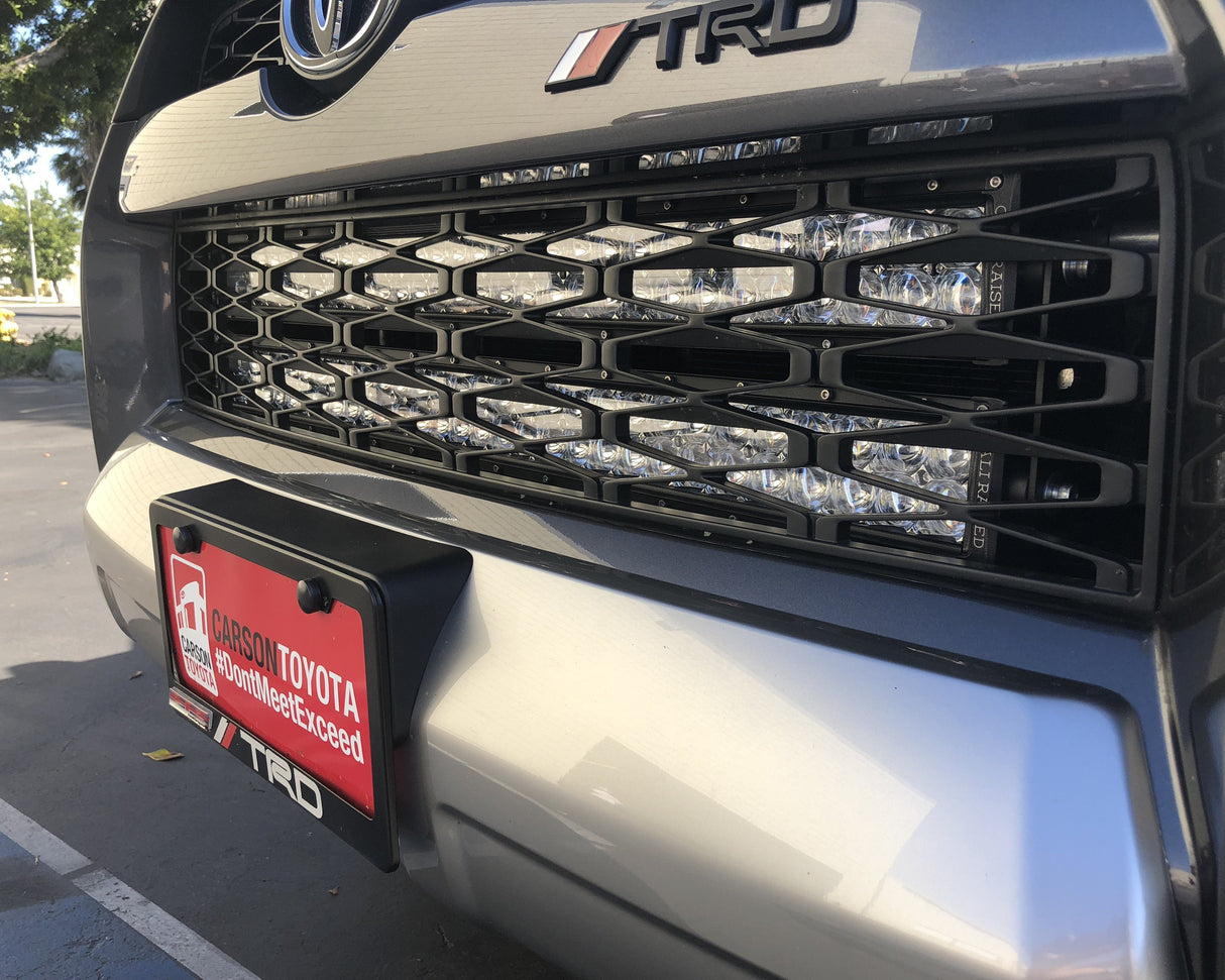 2014-2018 Toyota 4Runner 32" Light Bar Hidden Bumper Brackets - Cali Raised LED