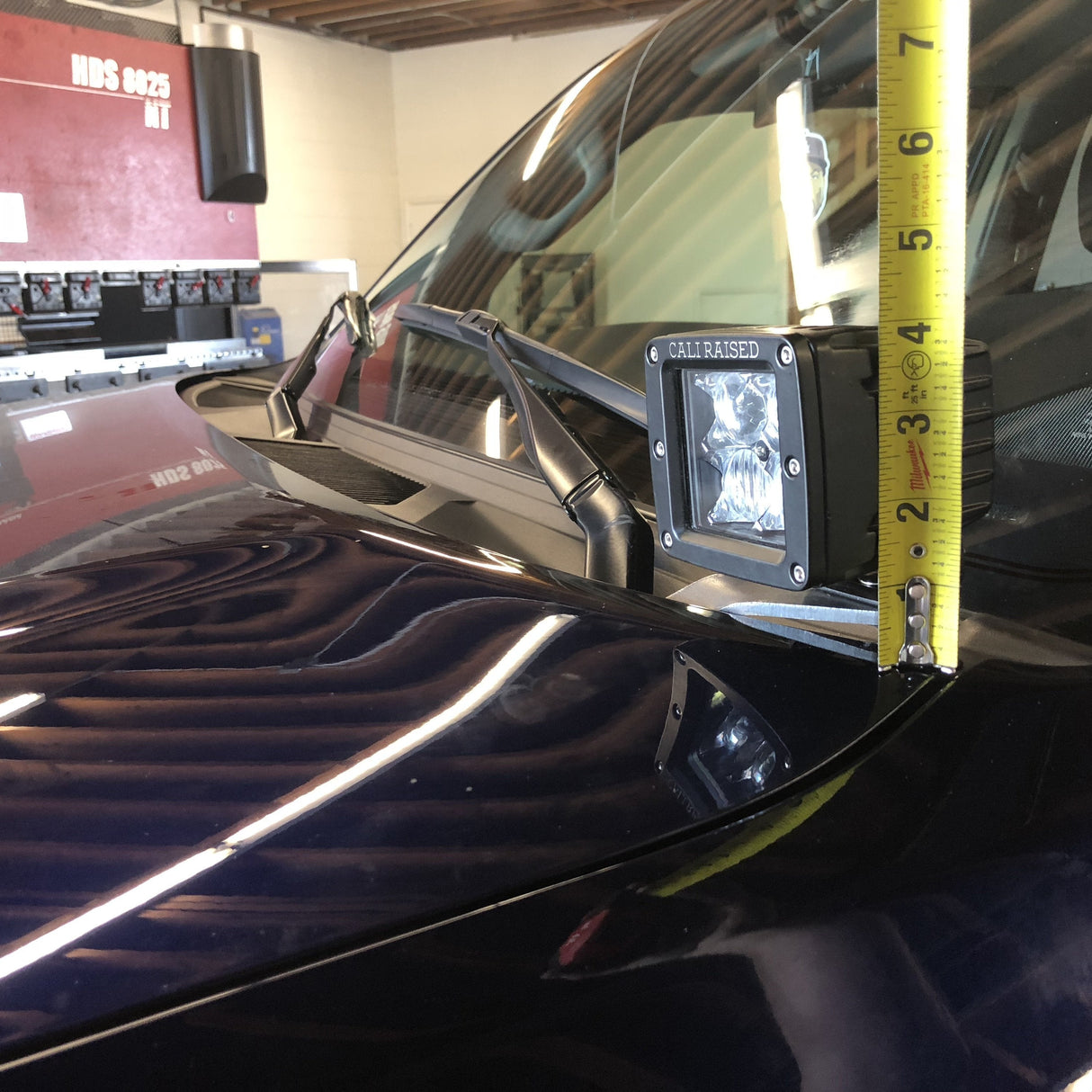 2010-2018 Toyota 4Runner Low Profile Ditch Light Brackets - Cali Raised LED