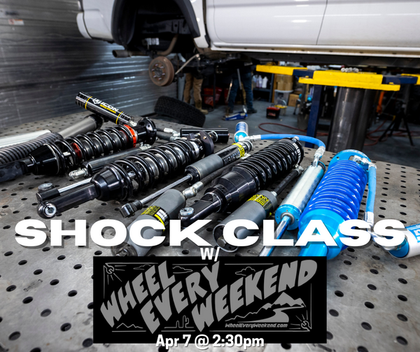 Shock Class w/ Wheel Every Weekend!