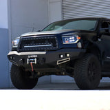 Alpharex 2007-13 Tundra, 2008-17 Sequoia NOVA-Series LED Projector Headlights Alpha-Black (With Level Adjuster)
