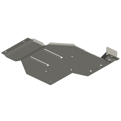 Land Cruiser Rear Skid Plates Front side