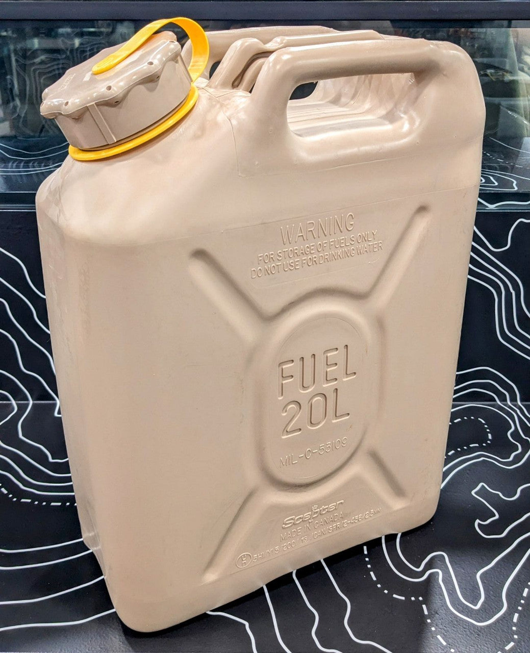 Scepter Military Fuel Canister 20L - Overland Outfitters - Canada