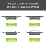 C4 Fabrication 2016-2023 Tacoma Rock Runner Front Bumper
