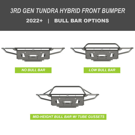 C4 Fabrication 2022+ Tundra Hybrid Front Bumper