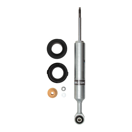 Bilstein shock absorber with washers and o-rings on a white background