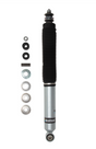 Bilstein shock absorber with various components on a white background