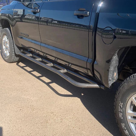 Cali Raised 2014-2021 Toyota Tundra CrewMax 0 Degree Step Edition Rock Sliders