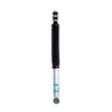 Black and silver Bilstein shock on white background