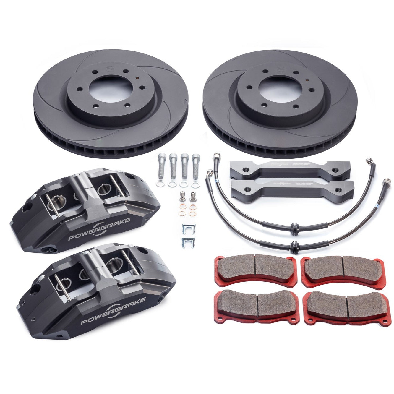 Powerbrake 2010-2024 4Runner X-Line Brake Kit (Stage 1) – Overland