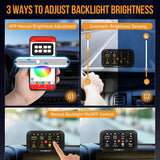 Auxbeam AR-800 Multifunction RGB 8 Switch Panel for Toyota Tacoma