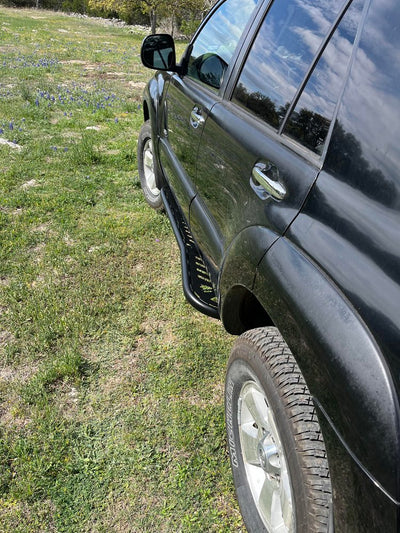 Greenlane 4th Gen 4Runner Aluminum Sliders with Rear Kick Out