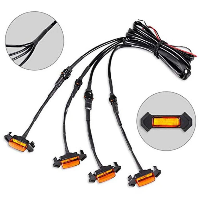 Cali Raised 2016-2023 Toyota Tacoma TRD Pro Grille Raptor LED Light kit (LIGHTS ONLY)