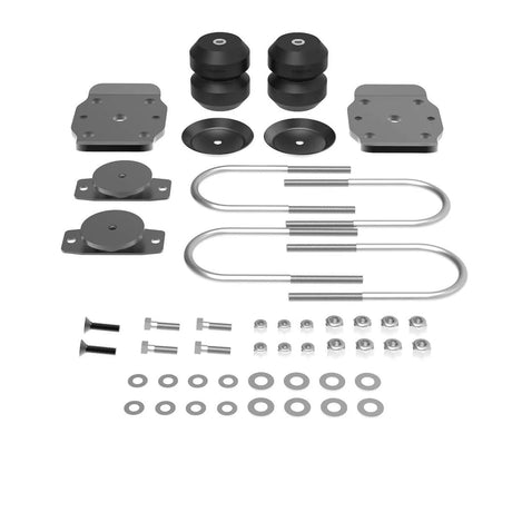 Off-road bumpstop kit with components on a white background