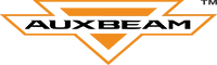 Auxbeam logo with orange and black design on a transparent background