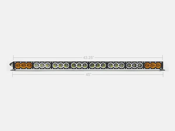Cali Raised 43" Amber/White Dual Function LED Bar *Scratched*