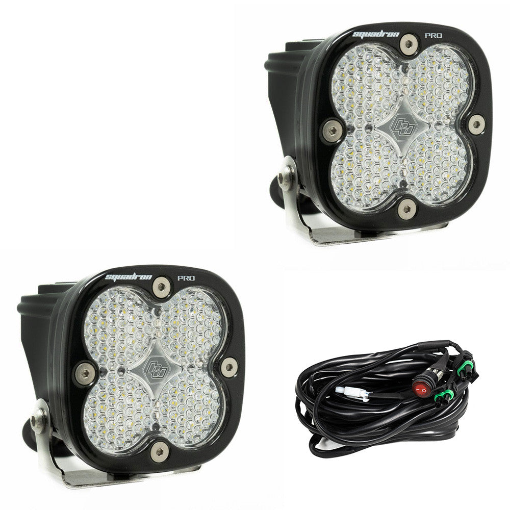 baja designs squadron pro 1個 Baja Designs Squadron Pro Black Auxilary Light Pod Pair – Overland