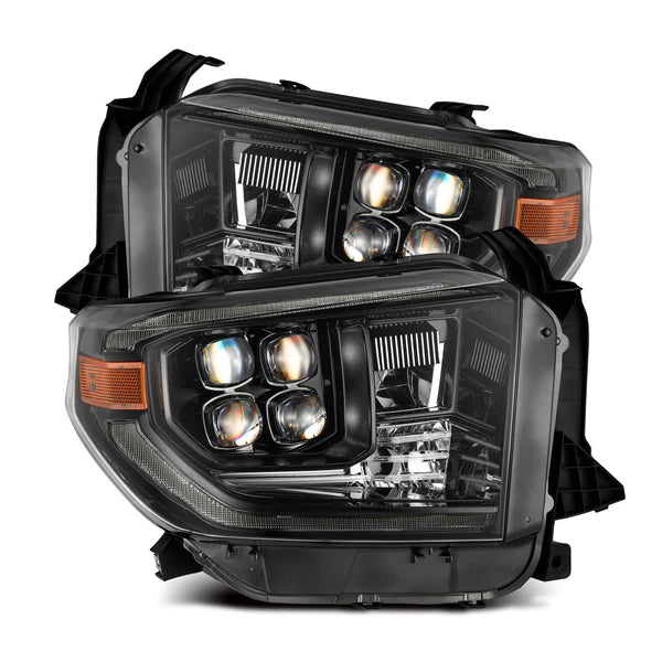 Alpharex 2014-21 Tundra  MK II NOVA-Series LED Projector Headlights Alpha-Black