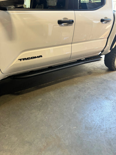 Greenlane 2024-2026 4th Gen Tacoma Aluminum Sliders with Rear Kick Out