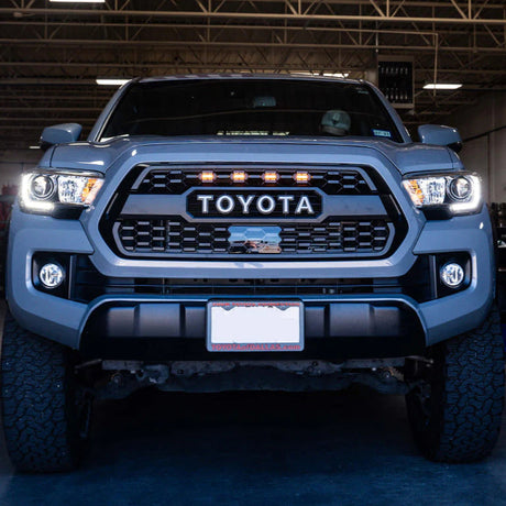 Cali Raised 2016-2023 Toyota Tacoma TRD Pro Grille Raptor LED Light kit (LIGHTS ONLY)
