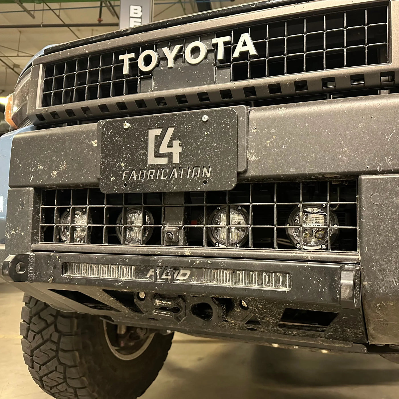 C4 Fabrication 2024+ Land Cruiser Lo Pro Winch Bumper