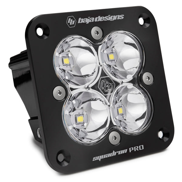 Baja Designs Squadron Pro Black Flush Mount LED Auxiliary Light