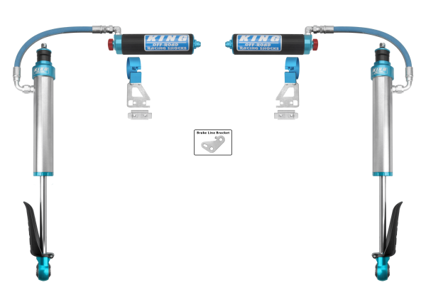 KING 2024+ TOYOTA TACOMA 2.5 REAR SHOCKS