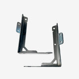 Metal bracket on a white background