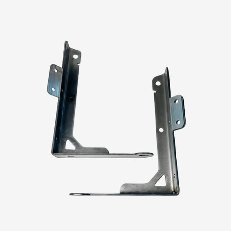 Metal bracket on a white background