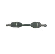 Car axle shaft on a white background