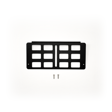 Cali Raised Interior Center Console MOLLE Panel For 2024+ Toyota Tacoma & 2025+ 4Runner