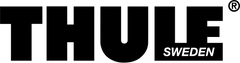 Black Thule logo with white 'Sweden' text on a transparent background