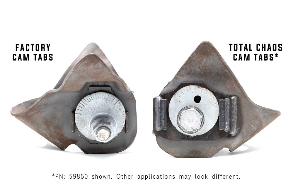 Total Chaos 1996-2002 4Runner Lower Control Arm Cam Tab Gussets