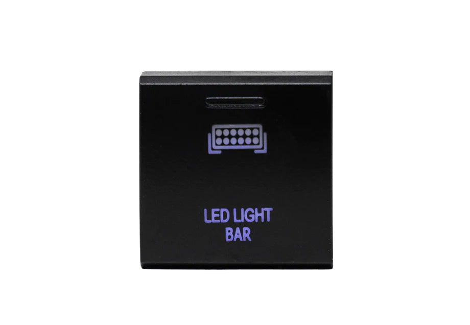 Cali Raised Light Bar SQUARE Switch