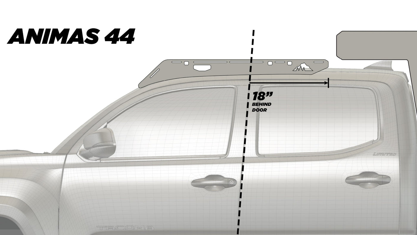 Sherpa 2005-2023 Tacoma The Animas Camper Roof Rack