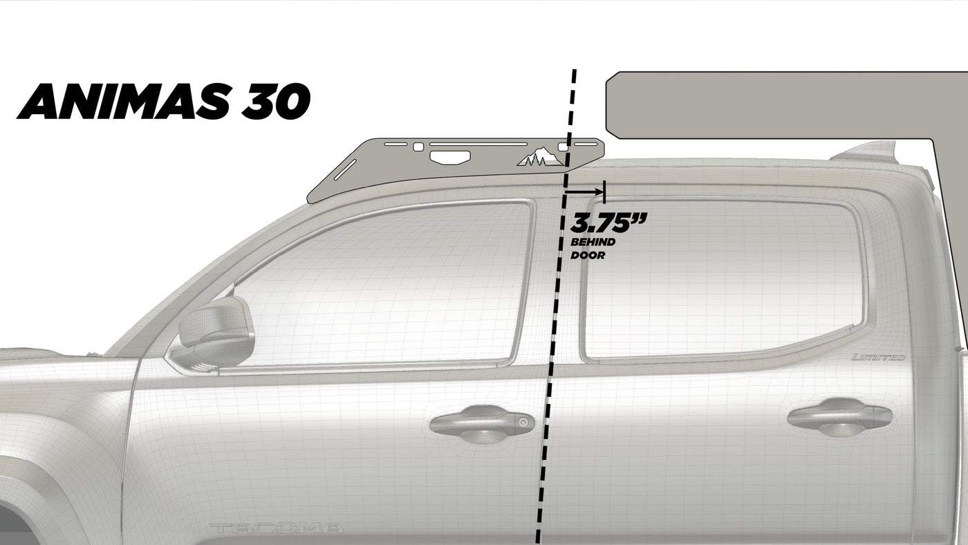 Sherpa 2005-2023 Tacoma The Animas Camper Roof Rack