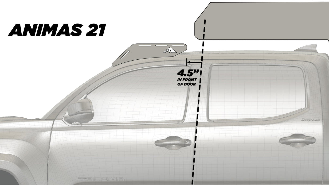 Sherpa 2005-2023 Tacoma The Animas Camper Roof Rack