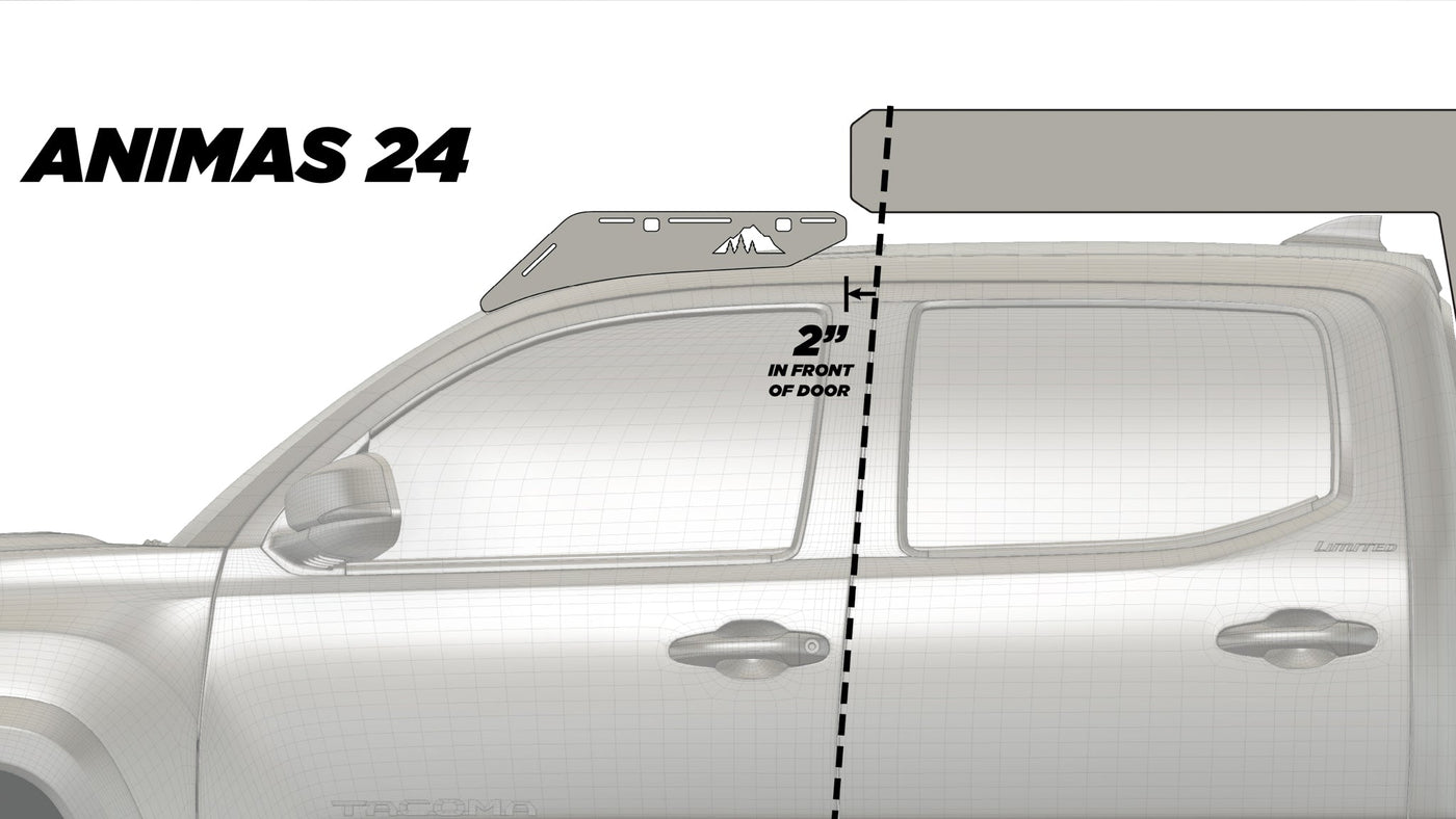 Sherpa 2005-2023 Tacoma The Animas Camper Roof Rack